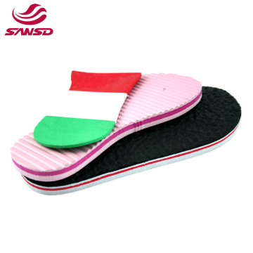 High density pattern design eva outsole for slipper